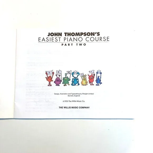 John Thompson's Easiest Piano Course Part Two - Picture 2 of 7